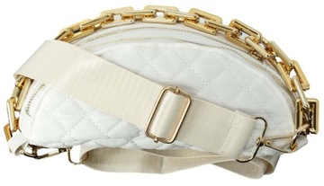 ЖЕНСКАЯ ЭЛЕГАНТНАЯ НАСТЕННАЯ СУМКА СУМКА КРЕСТОВАЯ СУМКА БЕЛОЕ ЗОЛОТО