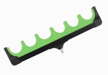 GRZEBIEŃ FEEDERA PICKER STOJAK UCHWYT 6gniazd 31cm