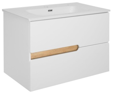 Szafka pod umywalkę SPECTRA 80 cm biała