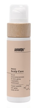 ANWEN AWARE SCALP CARE SERUM PRZECIWSTARZENIOWE Z PEPTYDEM MIEDZIOWYM 100ML