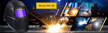 АВТОМАТИЧЕСКАЯ СВАРОЧНАЯ ШЛЕМА MAT ЧЕРНАЯ MAGNUM PROCOLOR TRUE COLOR