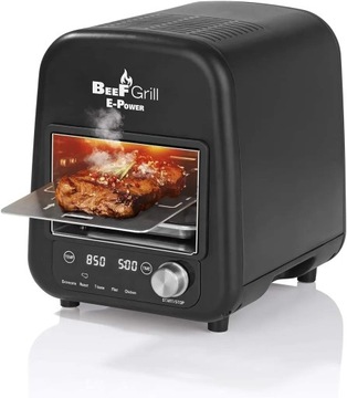 Duży Stołowy Grill Elektryczny Beef Steki Filety 1600W GOURMETmaxx 850°C