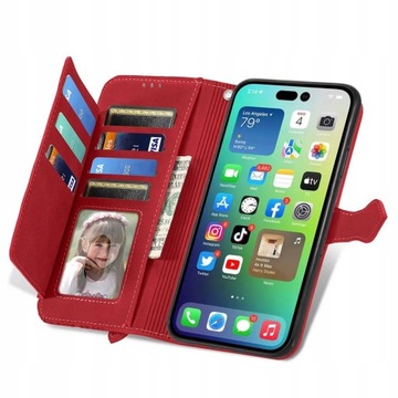 Флип-чехол для Apple iPhone 14 Pro Max красный