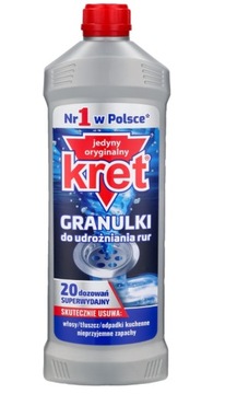 Kret Granulki do Udrożniania Rur 800g