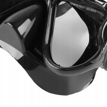 МАСКА ОЧКИ ДЛЯ ДАЙВИНГА ОЧКИ ДЛЯ СНОРКЕЛИНГА И ПЛАВАНИЯ ЧЕРНЫЕ