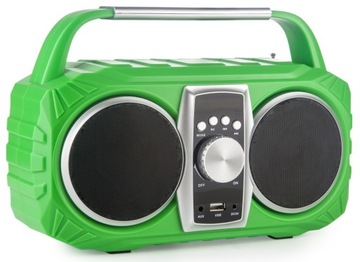MOBILNY SYSTEM NAGŁOŚNIENIOWY BOOMBOX BLUETOOTH FM