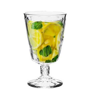 Szklanka do napojów wody soku na stopce Luca 330 ml