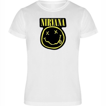 Koszulka Nirvana męska T-shirt Premium Prezent