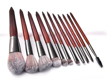Элегантный набор кистей для макияжа из 11 шт.
