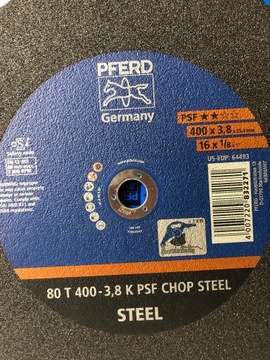 PFERD Стальной отрезной диск 400 мм x 25,4 мм