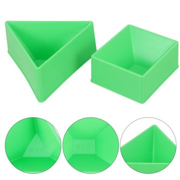 2 шт. ФОРМЫ ДЛЯ РИСОВОГО ПУДИНГА ПЛАСТИКОВЫЙ РИСОВЫЙ ПУДИНГ