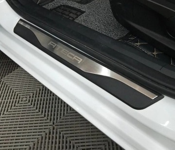 LIŠTA PRAHU OCELOVÉ OSOBNÍ STRÁŽCE SEAT ATECA 16-23