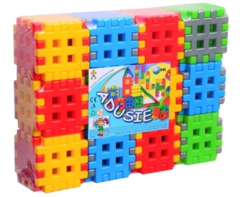 Конструкционные блоки ADUSIE WAFLE 72 шт. ЛОДЫЖКА
