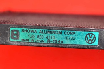 CHLADIČ KLIMATIZACE 1J0820411D VW BORA 1.9 TDI 00R