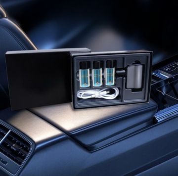 ПРЕМИУМ НАБОР SMART START ОСВЕЖИТЕЛЬ АВТОМОБИЛЯ ДИФФУЗОР USB + 3 МАСЛА