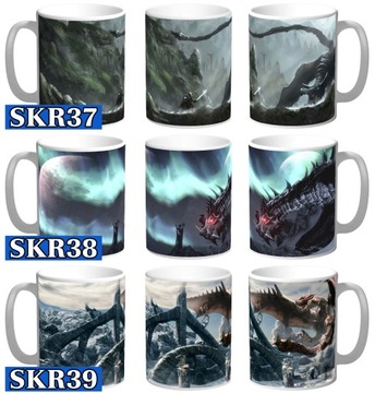 КРУЖКА The Elder Scrolls V: Skyrim Подарок + имя БЕСПЛАТНЫЙ КАРТОН ДЛЯ ФАНАТЕЛЯ