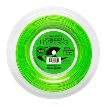 Naciąg tenisowy Solinco Hyper-G Round zielony 1.25 ze szpuli