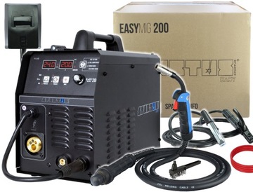 SPAWARKA MIGOMAT EASY MIG 200 MMA TIG 200A 230V IGBT SYNERGIA 3W1 SPARTUS