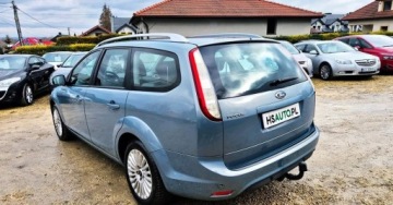 Ford Focus II Kombi 1.8 Duratec Flexifuel 125KM 2010 Ford Focus BENZYNA BEZ KLUCZYKOWY DOSTEP grzana szyba nawigacja OKAZJA, zdjęcie 19