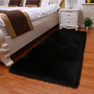 ПУШИСТЫЙ КОВЕР ИЗ ИСКУССТВЕННОЙ ОВЧИНЫ 80х140 СМ XXL