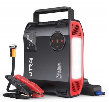 ПУСКОВОЕ УСТРОЙСТВО ЗАПУСК ДЛЯ АВТОМОБИЛЯ JUMP STARTER POWERBANK 4IN1