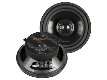 Musway ME120 Głośniki samochodowe dwudrożne 120mm 12cm 70W RMS 3 OHM