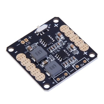 Dystrybutor napięcia z 2 x BEC (5V i 12V) + przełą