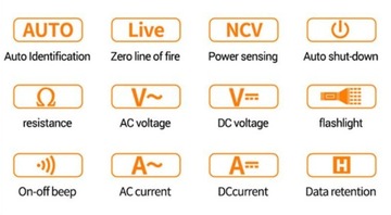 АВТОМАТИЧЕСКИЙ МУЛЬТИМЕТР ANENG M167+LED NCV