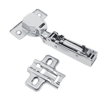 Петля мебельная накладная GTV, бесшумное закрывание - 10 шт.