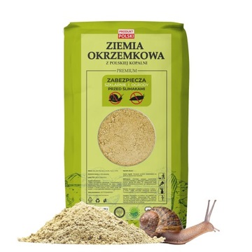 ZIEMIA OKRZEMKOWA PREMIUM DIATOMIT NA ŚLIMAKI 20KG