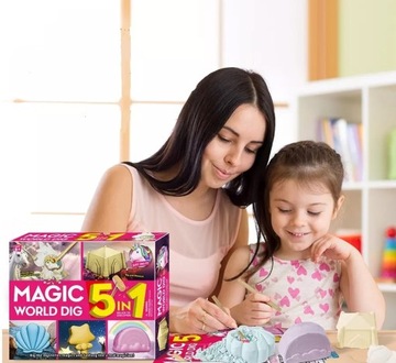 НАБОР «ВОЛШЕБНЫЙ МИР 5 В 1» ИЗ 5 СОКРОВИЩ