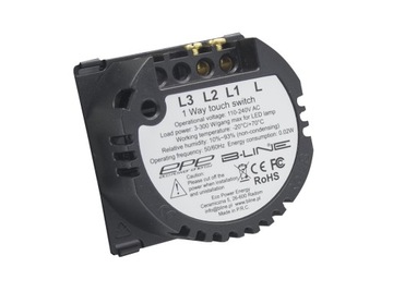 ВЫКЛЮЧАТЕЛЬ СЕНСОРНЫЙ ВЫКЛЮЧАТЕЛЬ ПРЕСТИЖ 1P МОДУЛЬ