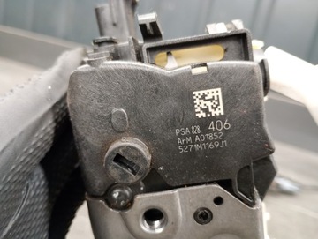 A01852 ZÁMEK DVEŘE LEVÝ PŘEDNÍ CITROEN BERLINGO II 6PIN
