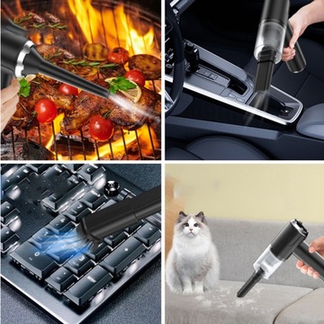 АККУМУЛЯТОРНЫЙ АВТОМОБИЛЬНЫЙ ПЫЛЕСОС РУЧНОЙ МОЩНЫЙ 16000Па