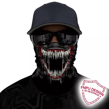 БАНДАНА ШАРФ ЮБКА ШАРФ ШАРФ VENOM 02