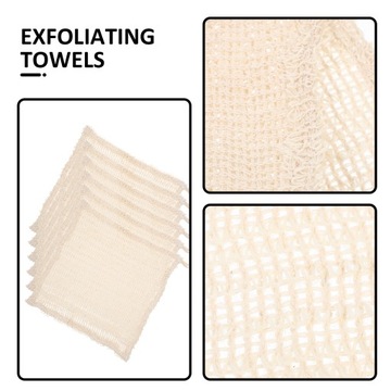 Полотенца массажные Полотенца хлопчатобумажные льняные 6 шт.