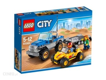 LEGO CITY 60082 TERENÓWKA Z LAWETĄ NOWE GDAŃSK