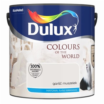 DULUX KOLORY ŚWIATA 2,5L - Garść muszelek