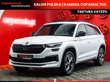 Skoda Kodiaq I SUV Facelifting 1.5 TSI 150KM 2023 SKODA Kodiaq 1.5 TSI Sportline DSG Suv 150KM 2023