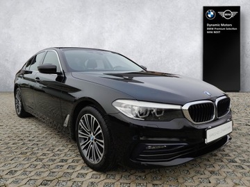 BMW Seria 5 G30-G31 Limuzyna 518d 150KM 2018 BMW 518 salon Polska, nowe tarcze klocki p+t, bard, zdjęcie 6