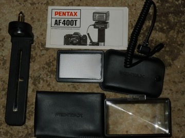 PENTAX AF400T osprzęt lampy