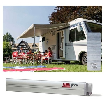 Настенная маркиза ROYAL Fiamma F70 450 Titanium для кемпера и фургона