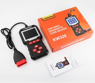 TESTER SKANER DIAGNOSTYCZNY OBD2 KONNWEI KW320