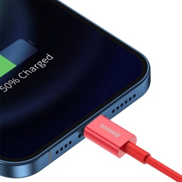 Кабель Baseus Superior, USB-A - Lightning, 2.4A, 1 м