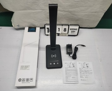 СВЕТОДИОДНАЯ НАСТОЛЬНАЯ ЛАМПА БЕСПРОВОДНОЕ СЕНСОРНОЕ ЗАРЯДНОЕ УСТРОЙСТВО ДЛЯ НАСТОЛЬНОГО ШКОЛЬНОГО ТАЙМЕРА