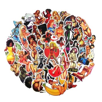 naklejki 35szt angel Sexy GIRLS sticker bomb v7
