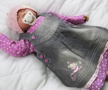 Комплект: Платье-комбинезон + Боди, 2 шт. DDF * 80