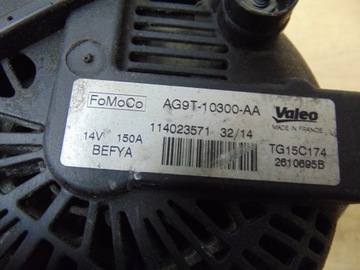 ALTERNÁTOR FORD S-MAX MK1 2.0 TDCI AG9T-10300-AA