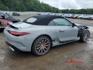 Mercedes SL R232 2022 Mercedes-Benz SL 2022 r., 4,0L SL 55 AMG 4.0 Benzyna 469KM, zdjęcie 2