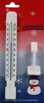 TERMOMETR ZEWNĘTRZNY ZAOKIENNY 19cm